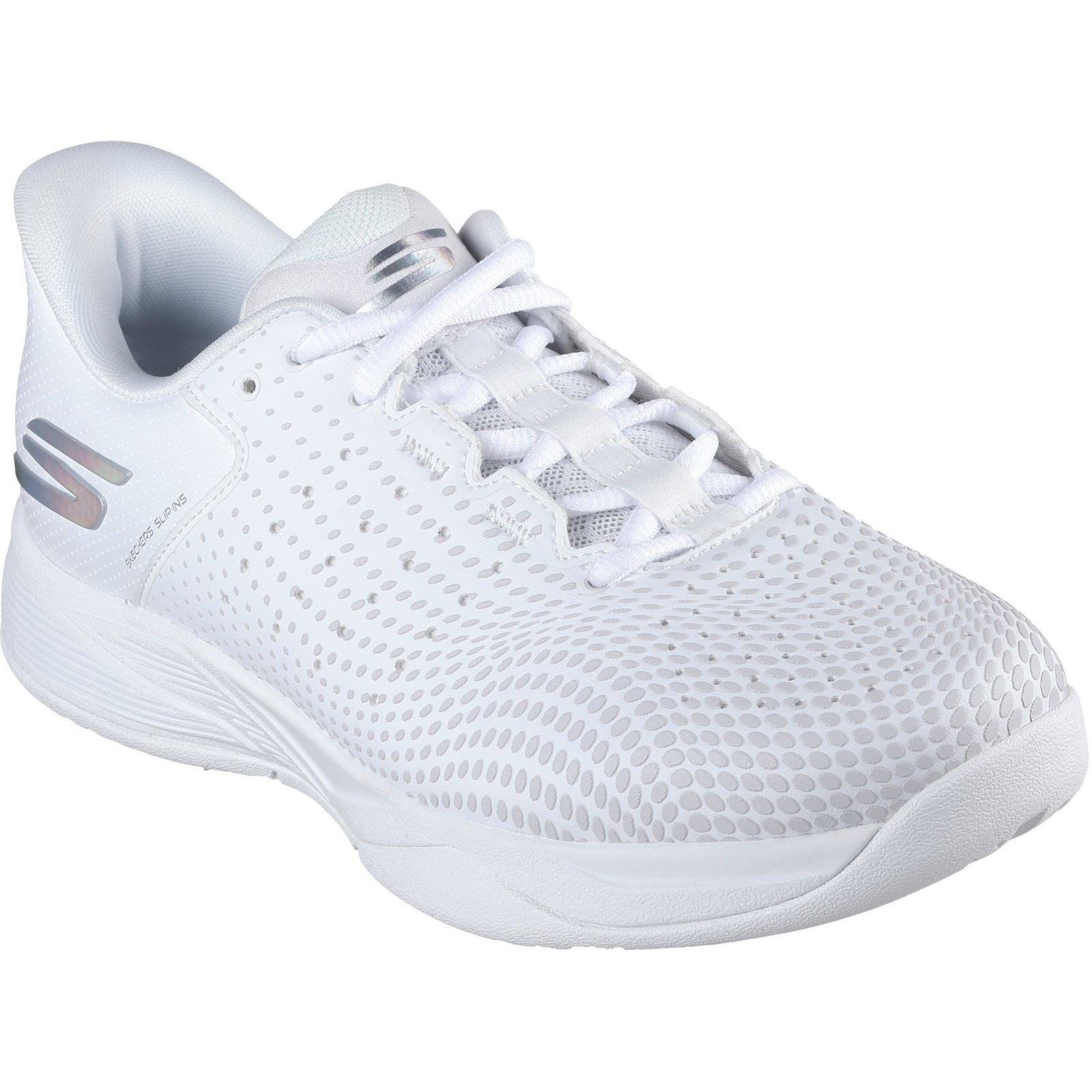 Skechers Performance Slip-ins Relaxed Fit Viper Court Reload Synthetic Women's White Trainers
