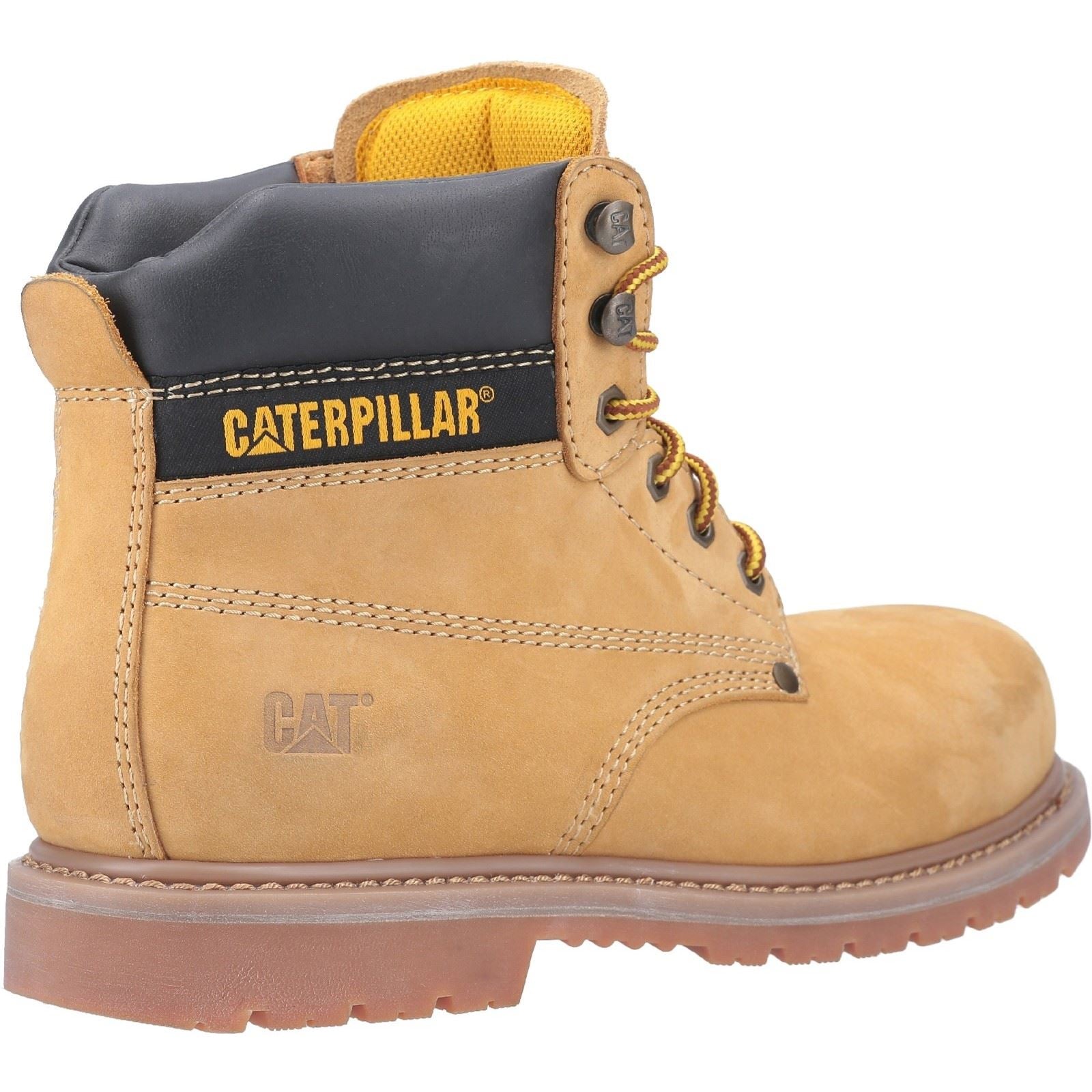 Caterpillar Powerplant Nubuck Honey Safety Boots