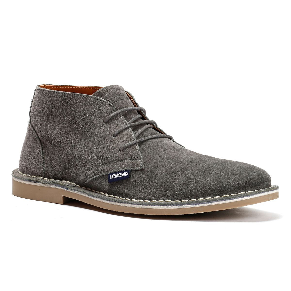 Lambretta Chiswick Suede Men's Grey Boots