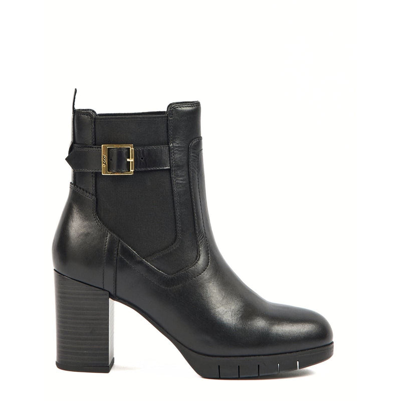 Pod Nala Leather/Textile Women's Black Boots