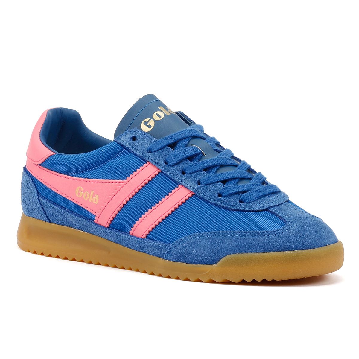 Gola Tornado Women's Sapphire/Fluro Pink Trainers