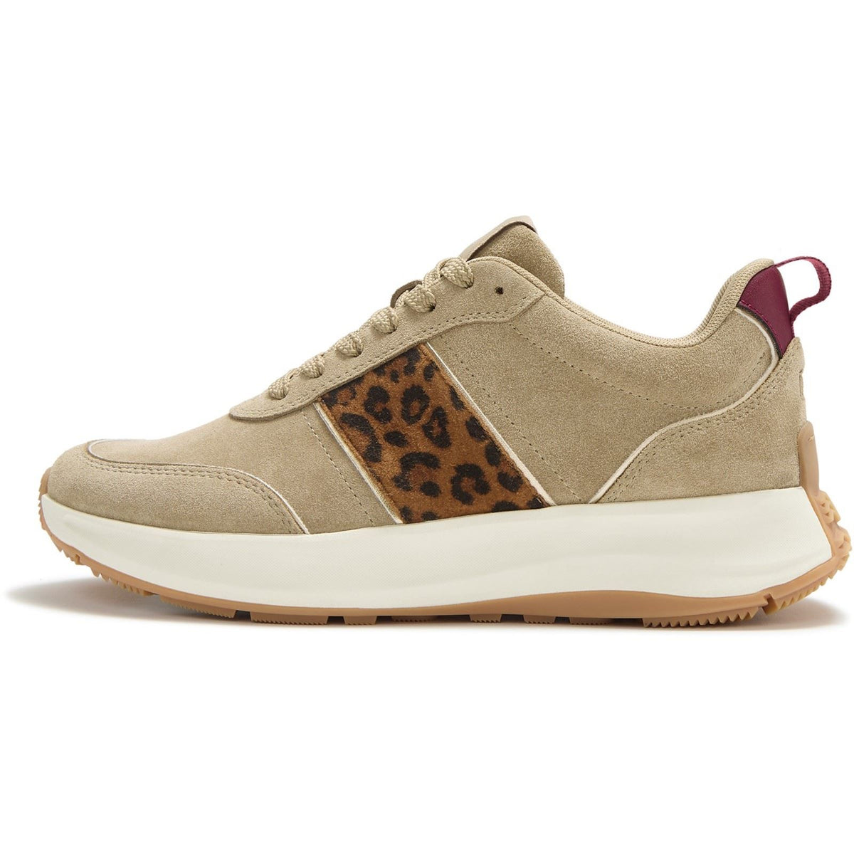Fitflop F-Mode Flow Suede Women's Cappuccino Trainers