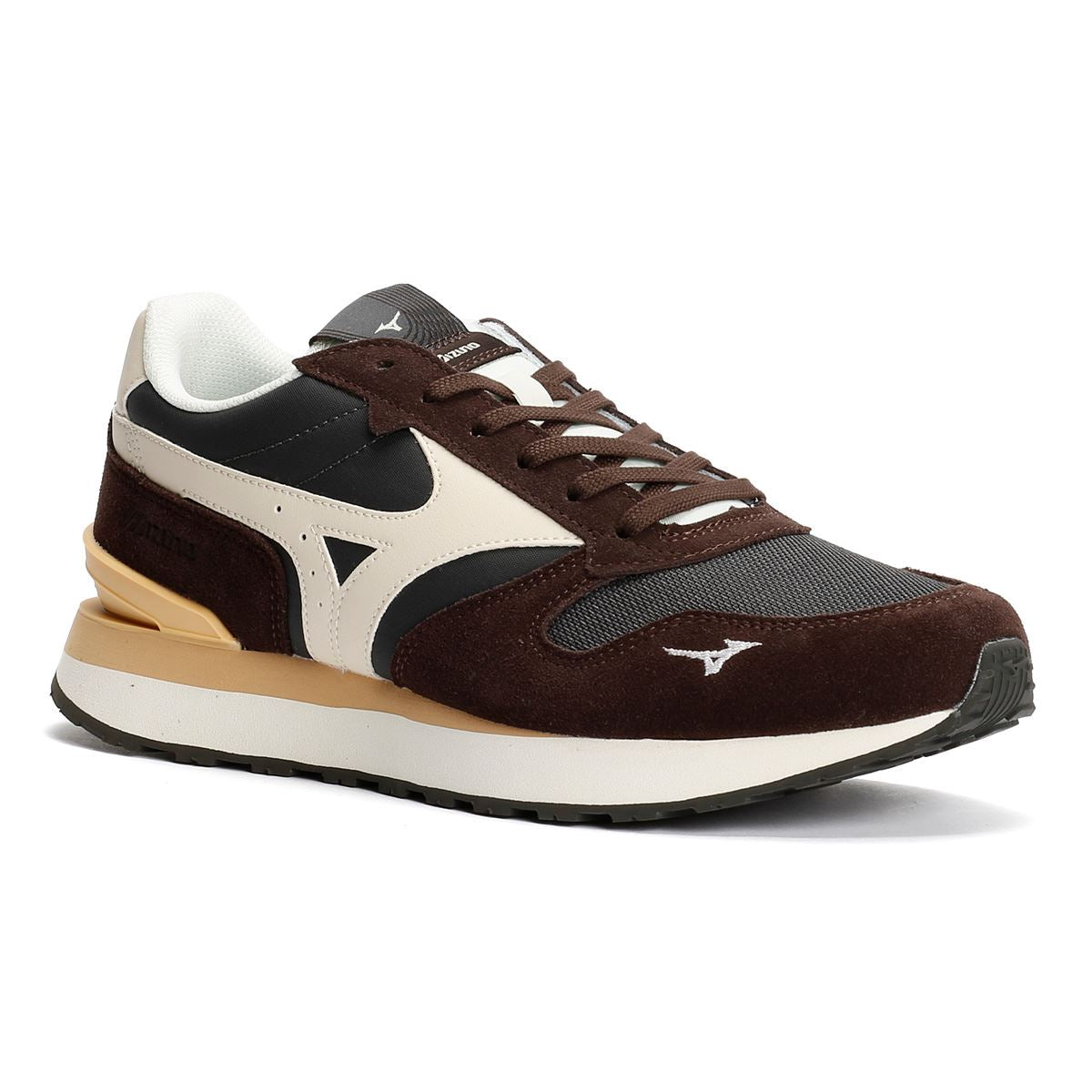 Mizuno RB87 Suede Black Sand/Summer Sand/Mole Trainers