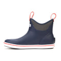 Xtratuf Ankle Deck Rubber Navy/Red Wellington Boots