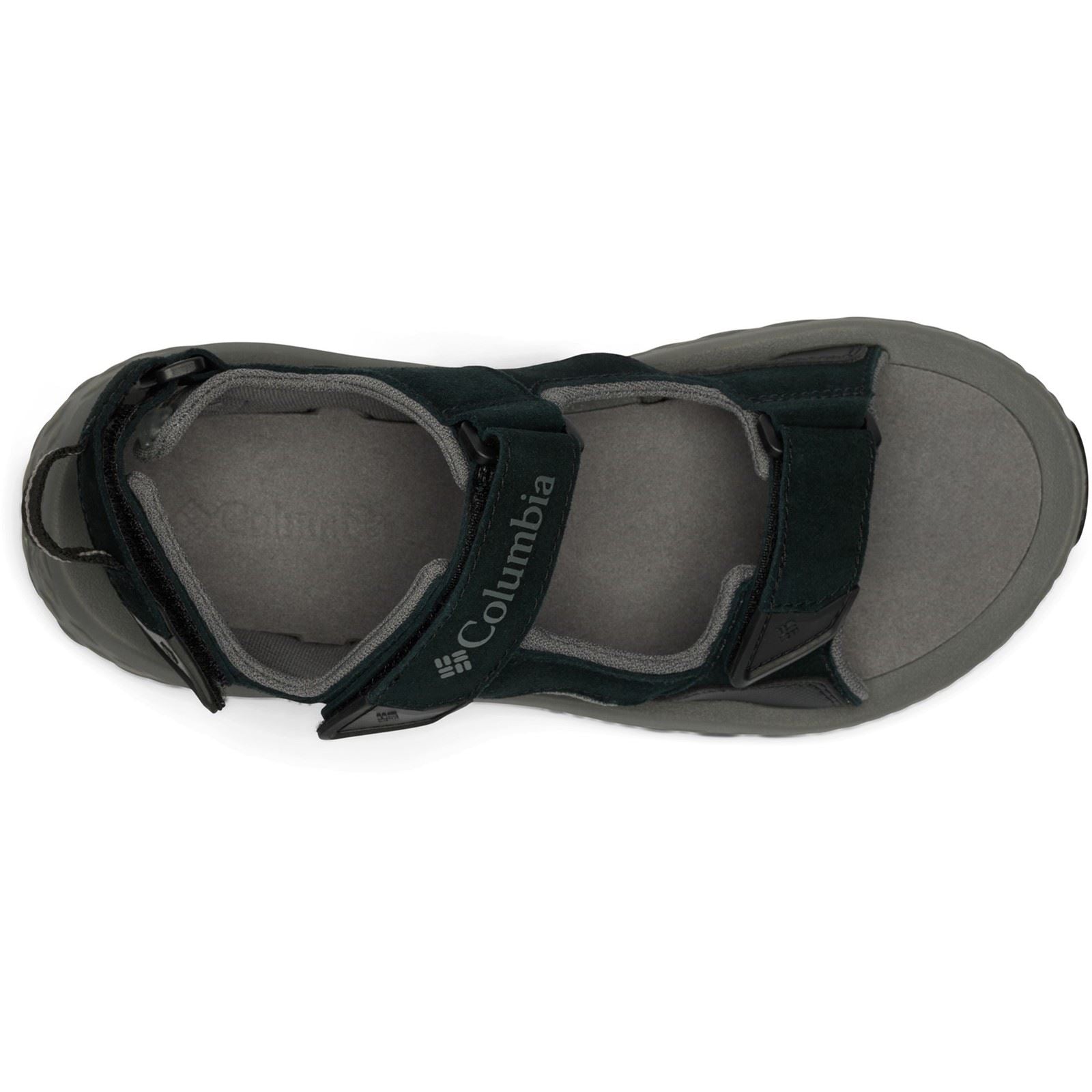 Columbia Konos Hiker 3-Strap Polyester Men's Black Sandals