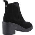 Hush Puppies Felicia Suede Women's Black Heeled Chelsea Boots