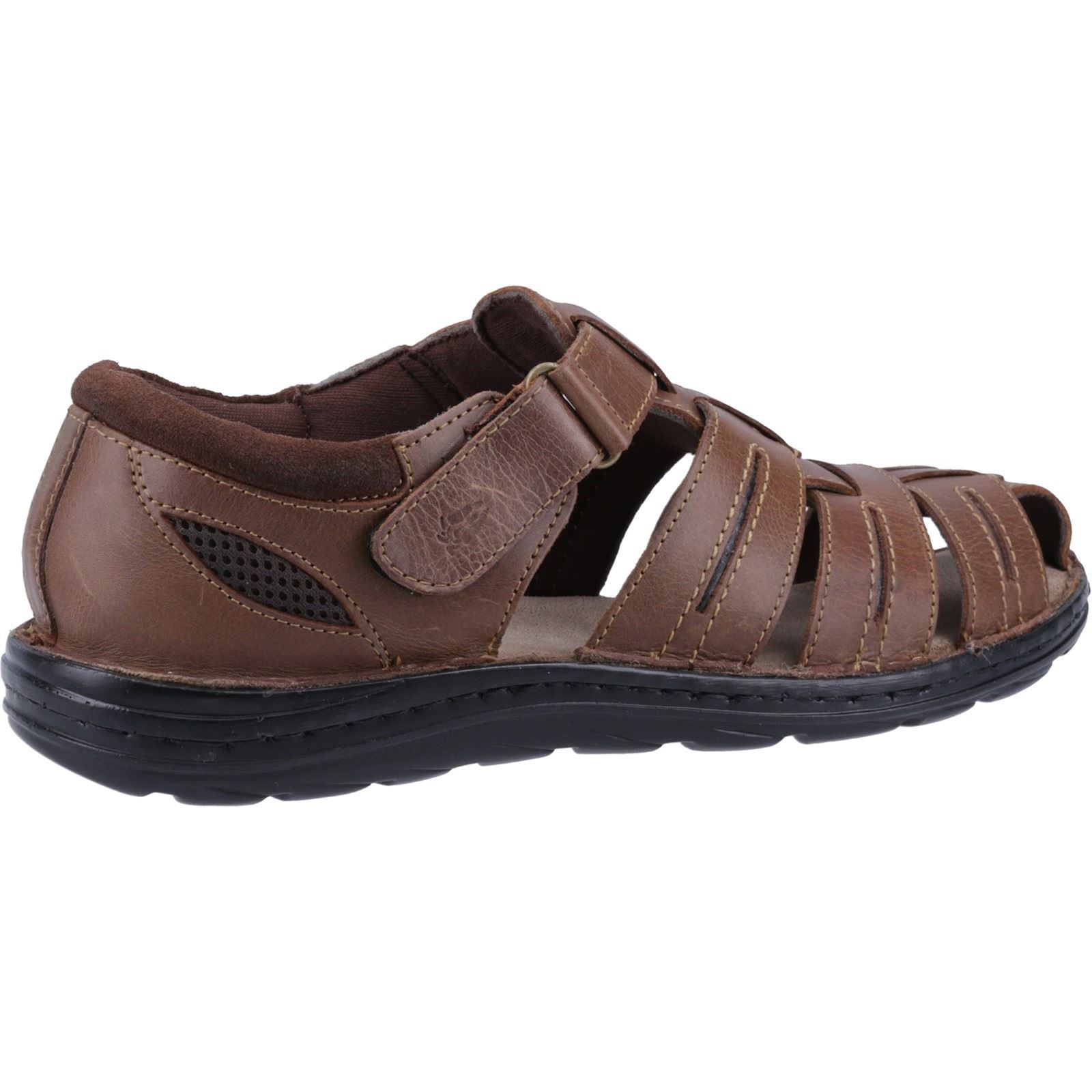 Hush Puppies Albert Leather Men's Tan Sandals