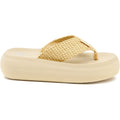 Rocket Dog Sandy Raffia Textile Women's Natural Sandals