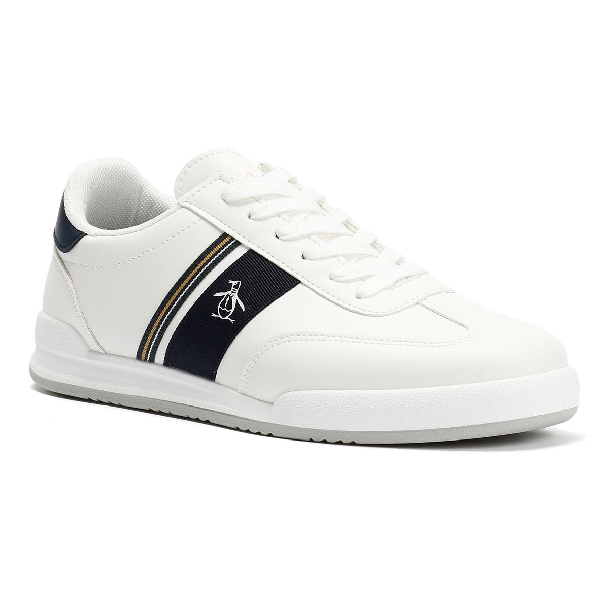 Penguin Gaz Men's White Trainers