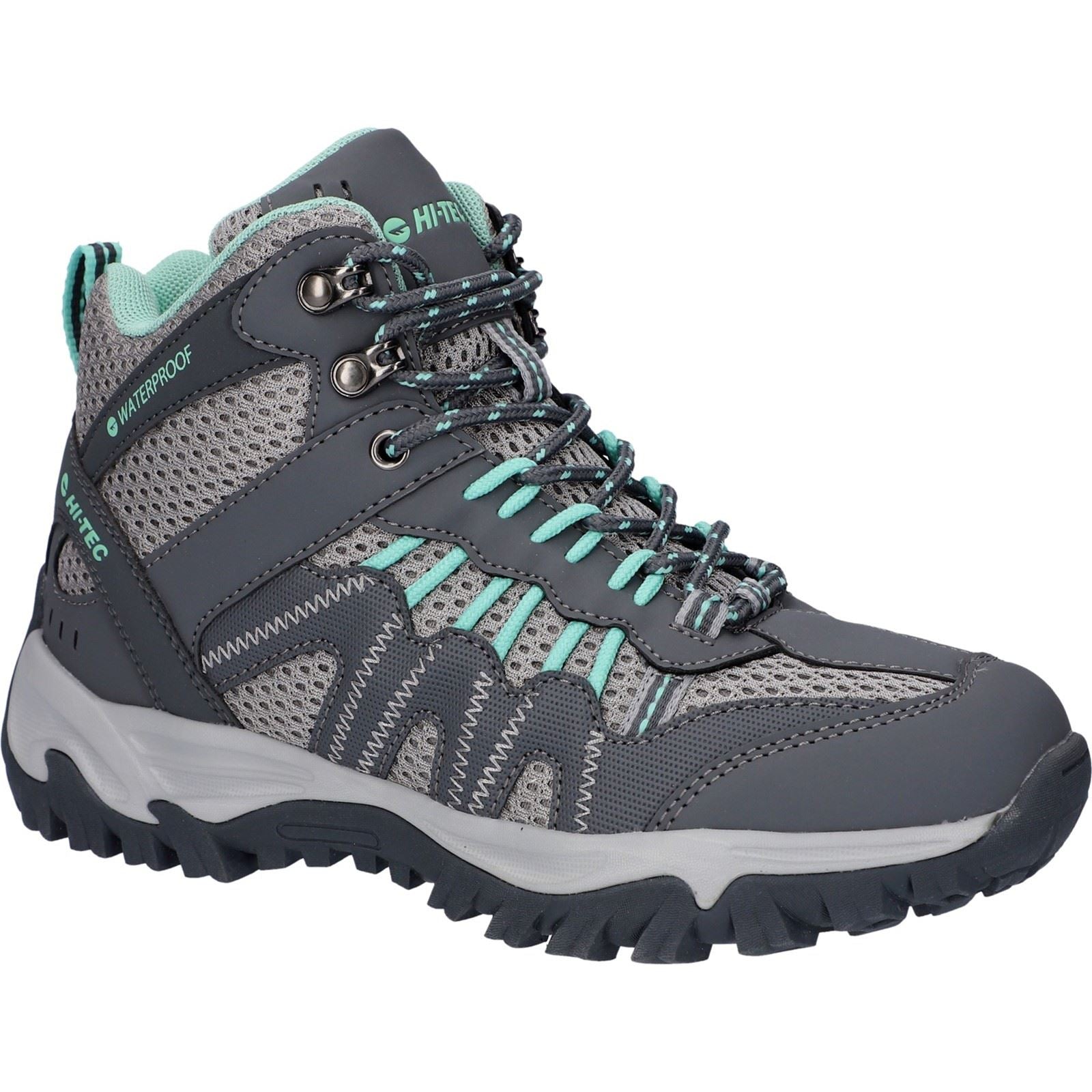 Hi-Tec Jaguar Mid Synthetic Women's Charcoal/Graphite/Cool Grey Hiking Boots