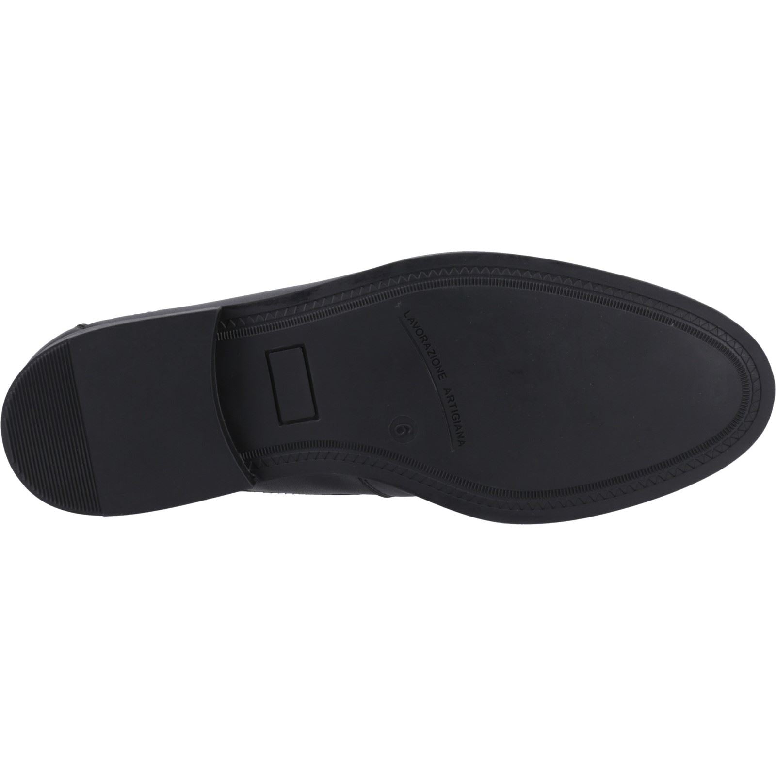 Pod Islay Leather Girls's Black Loafers