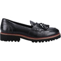 Hush Puppies Ginny Leather Women's Black Loafers
