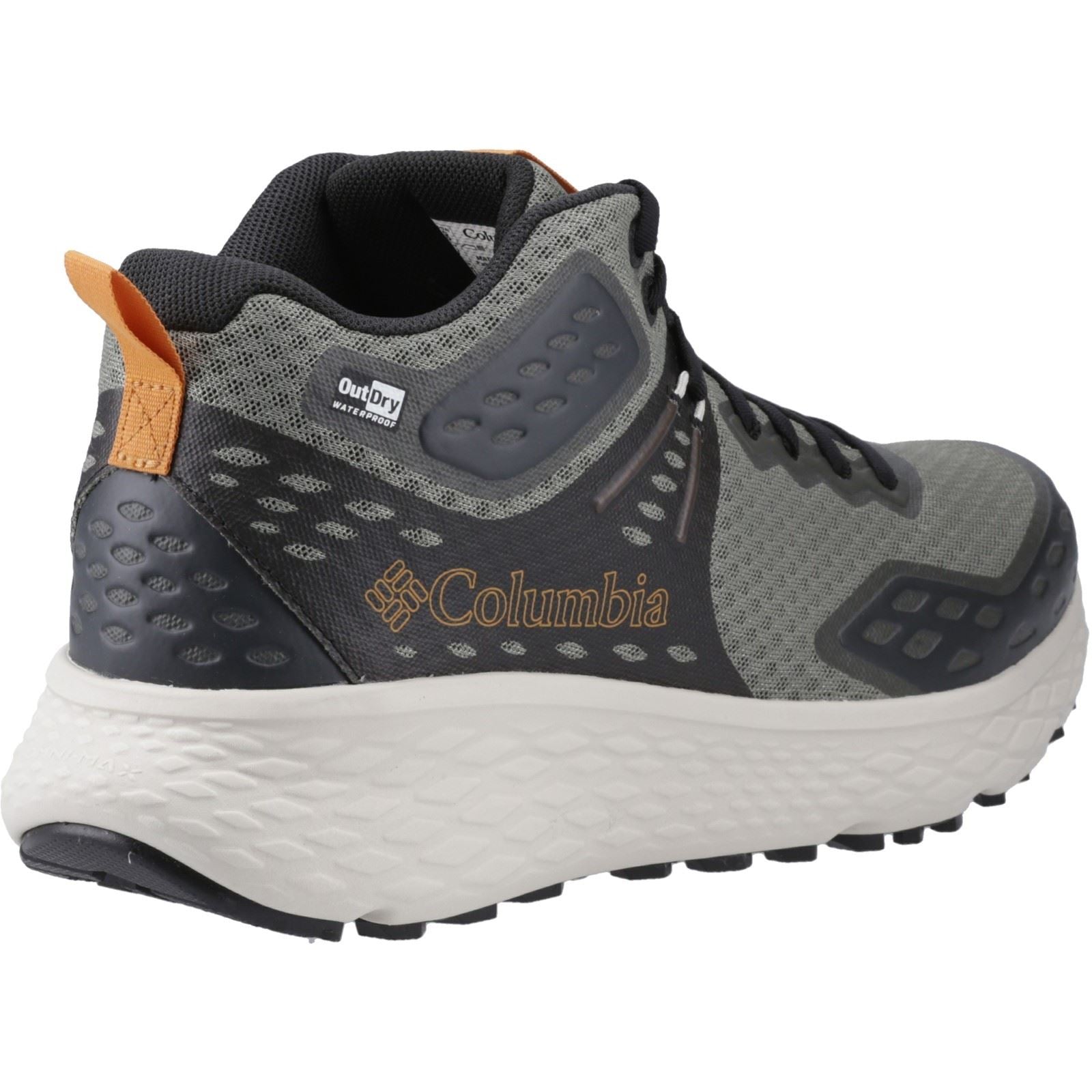 Columbia Konos TRS Outdry Mid Polyester Men's Stone Green/Canyon Sun Hiking Boots