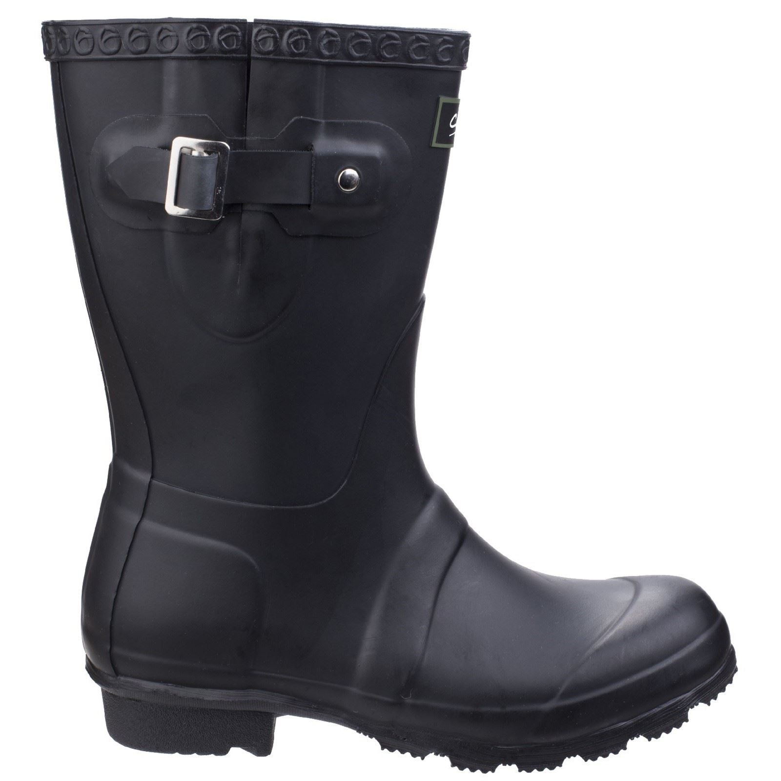 Cotswold Windsor Rubber Women's Black Wellington Boots