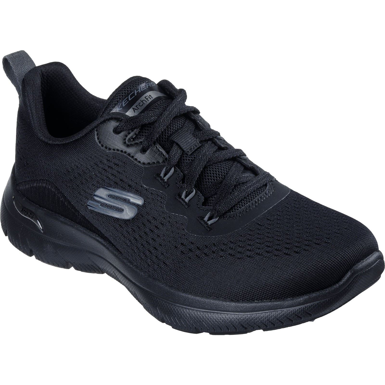 Skechers Arch Fit Summits Polyester Women's Black Trainers