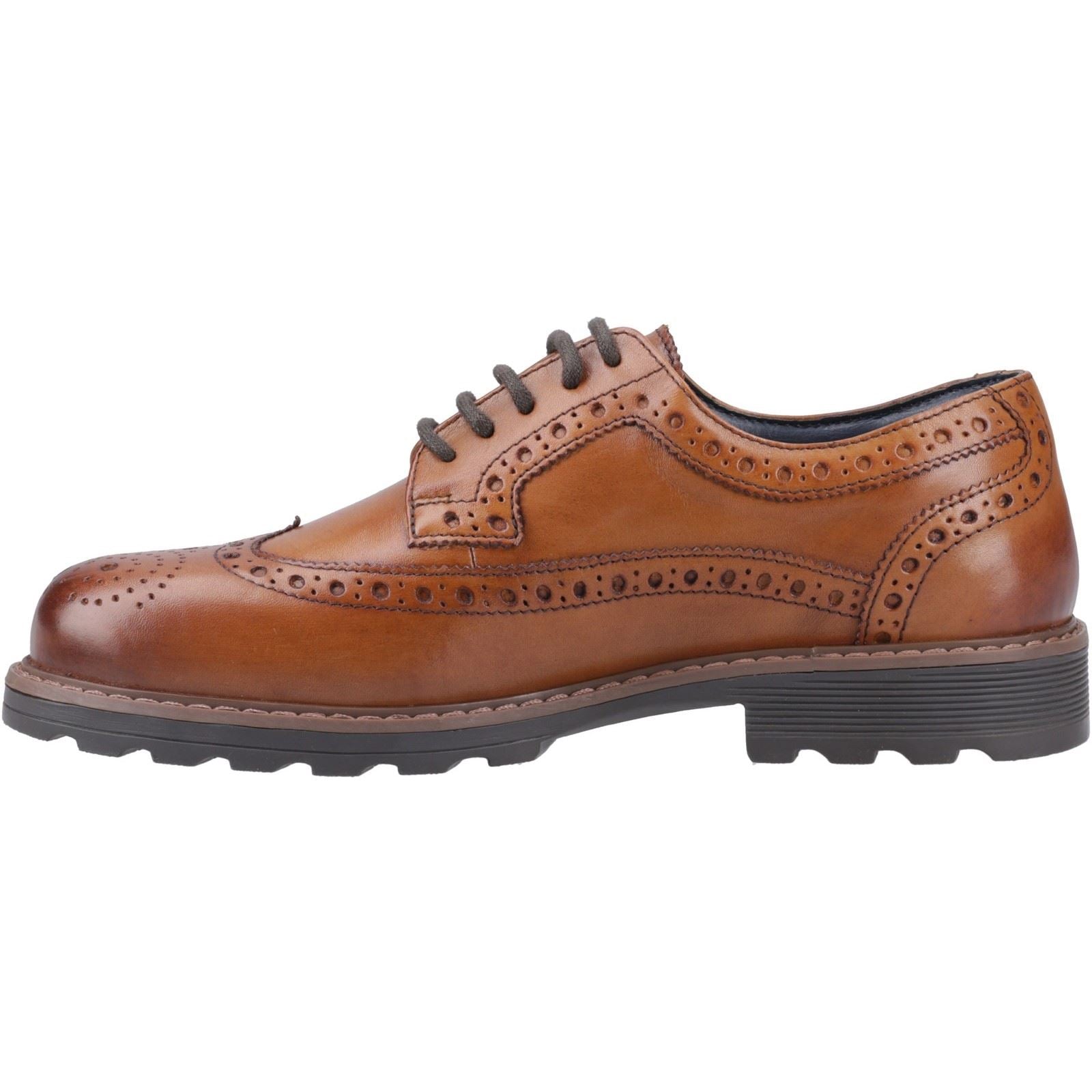 Cotswold Ramsden Leather Men's Tan Brogues Shoes