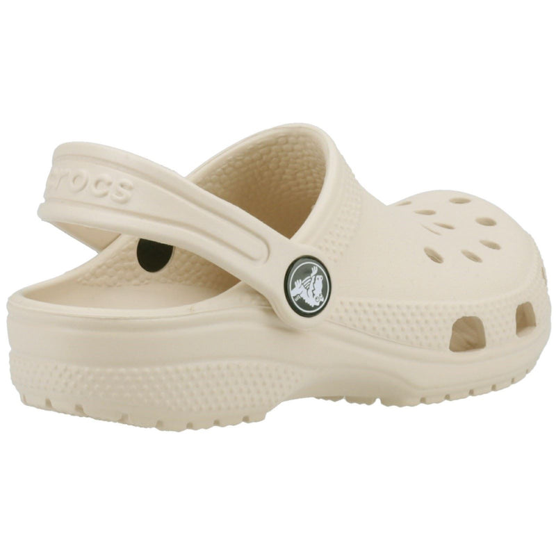 Crocs Kids' Classic Synthetic Bone Clogs