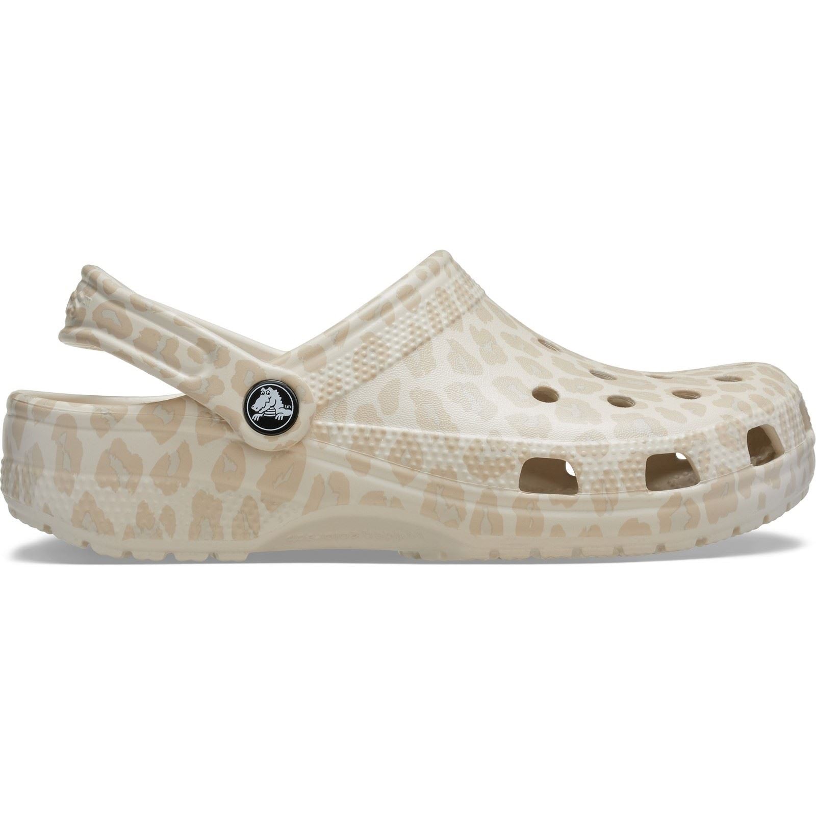 Crocs Classic Animal EVA Women's Almond Tint/Leopard Clogs