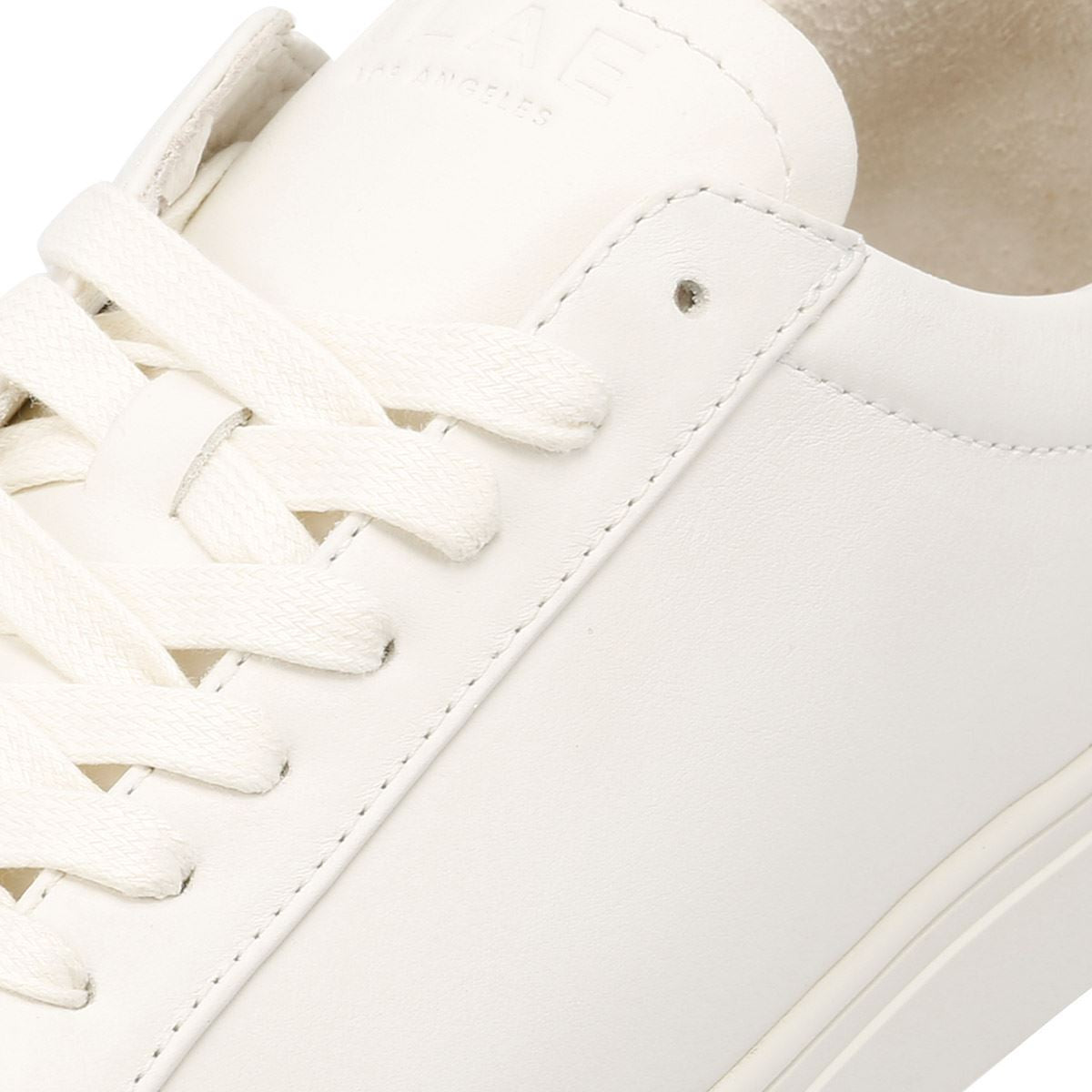 Clae Bradley Essentials Leather Men's Triple White Trainers
