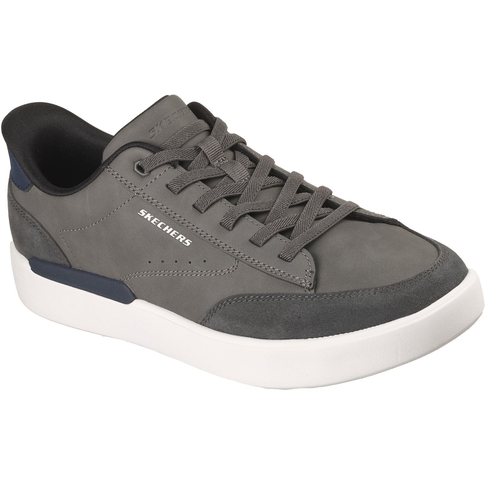 Skechers Verloma Radical Men's Charcoal Synthetic / Suede Trainers
