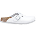Birkenstock Boston Leather Men's White Clogs