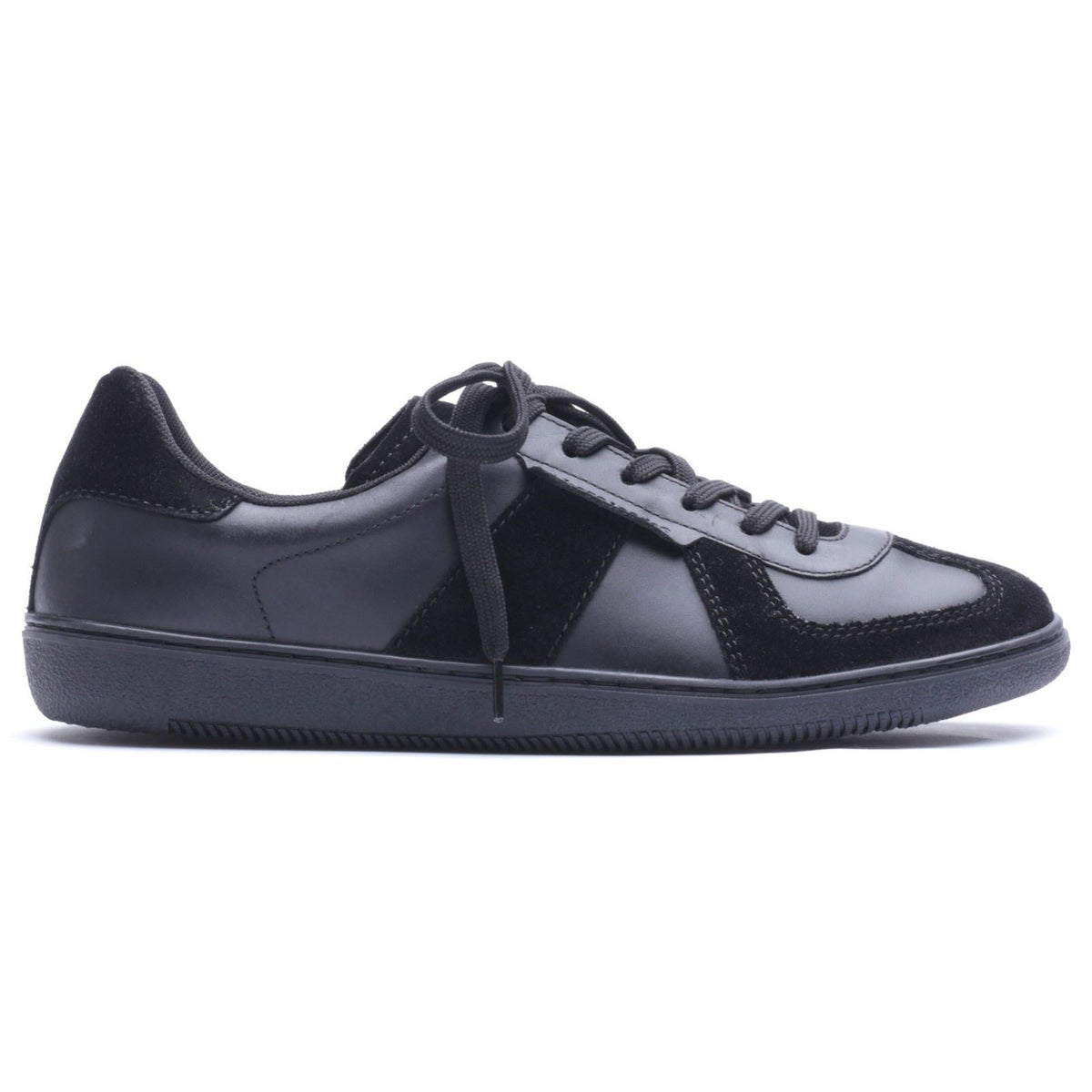 Base London Tommo Leather Men's Black Trainers