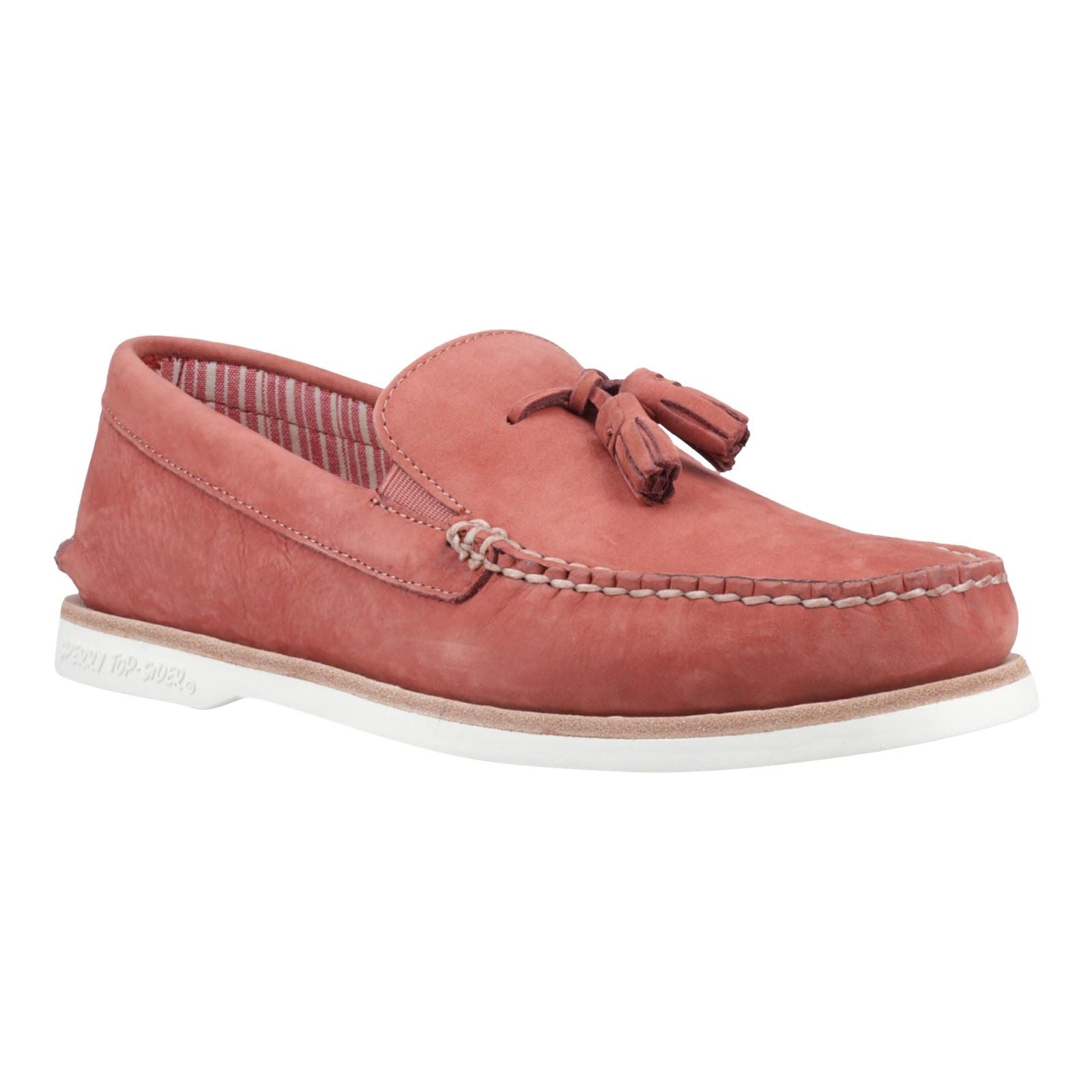 Sperry Authentic Original Leather Men's Red Loafers
