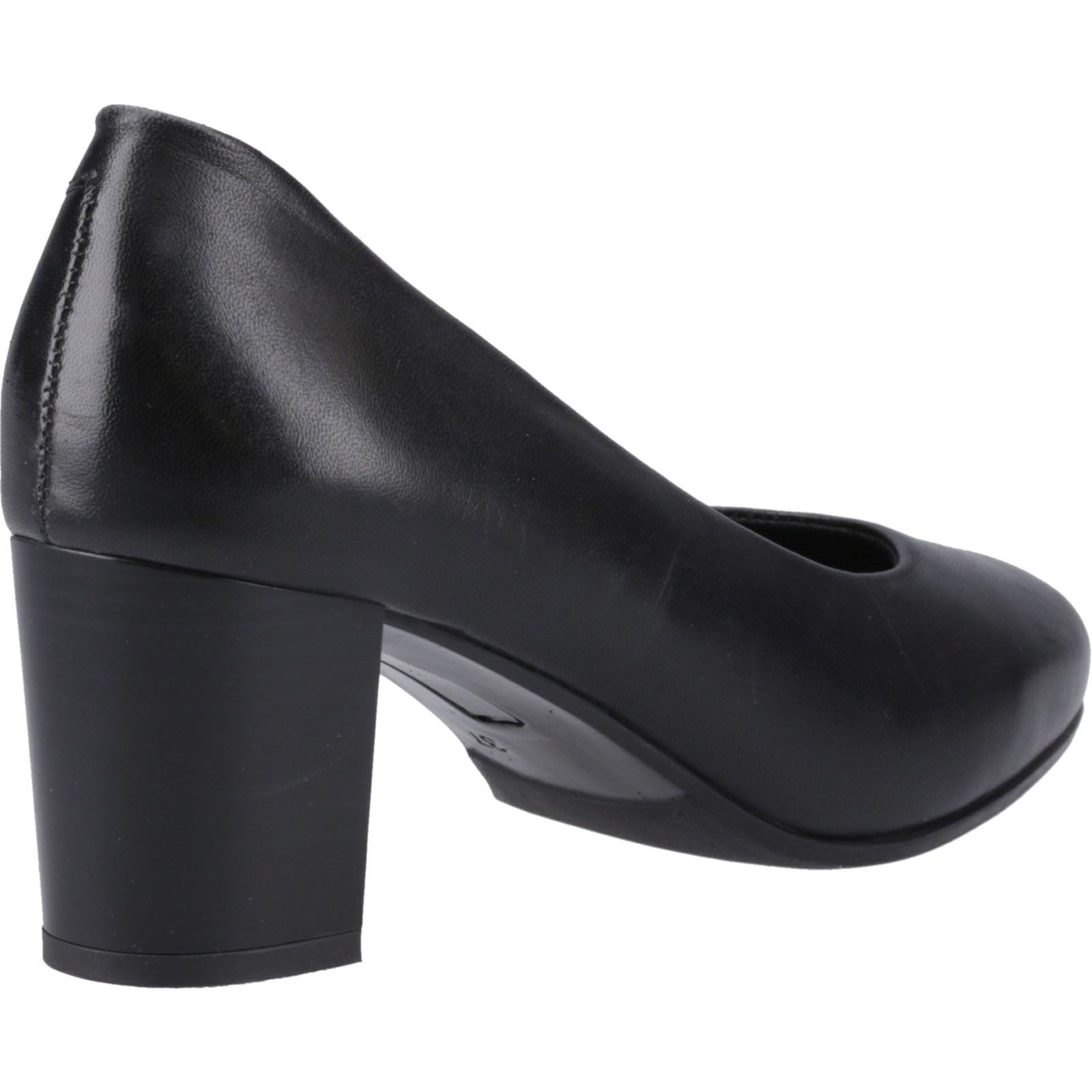 Hush Puppies Ivana Leather Women's Black Shoes