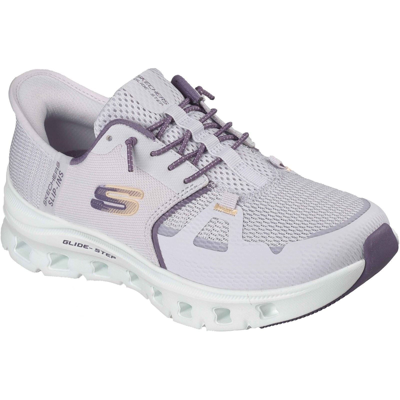 Skechers Glide-Step Pro Polyester Women's Lavender Trainers