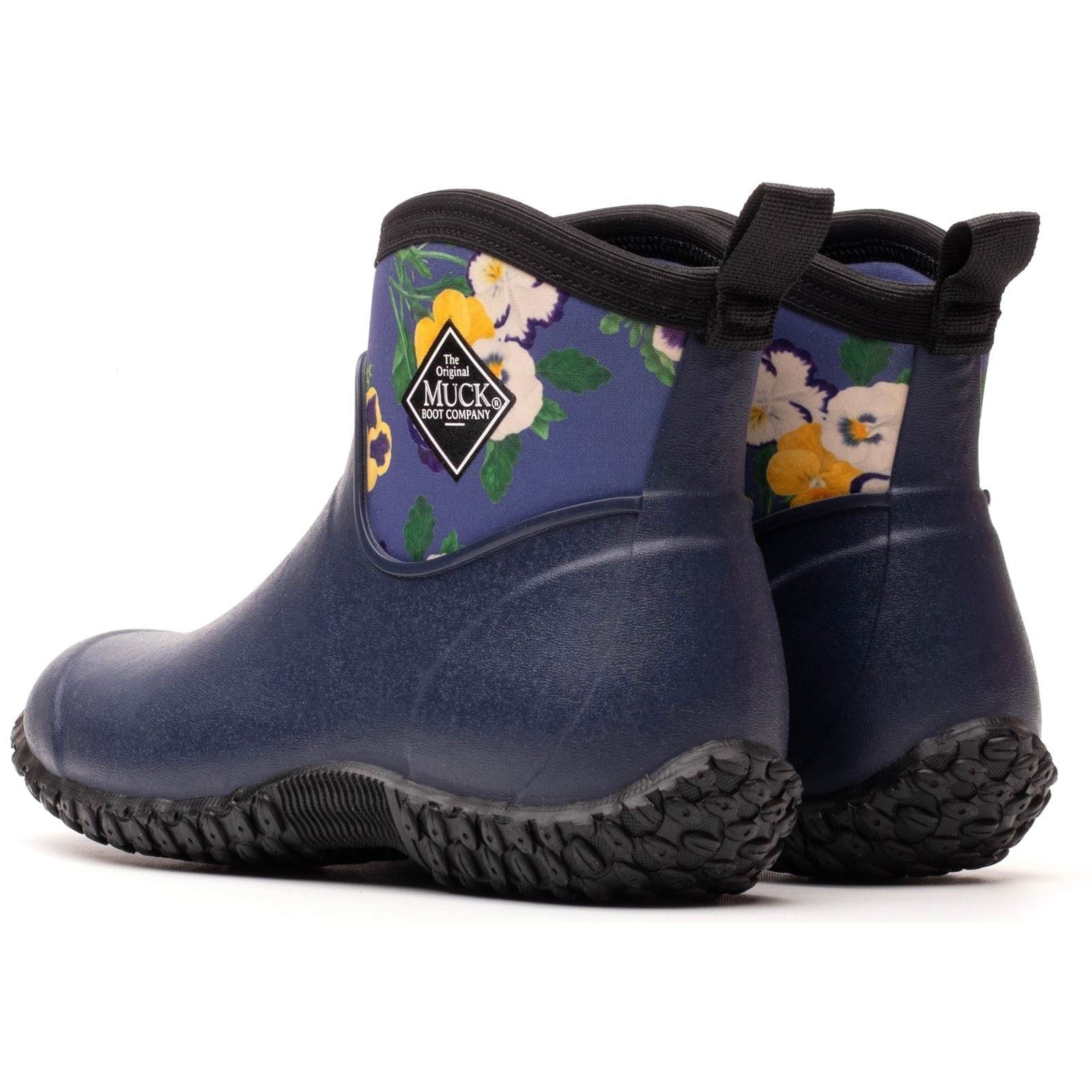 Muck Boots Muckster II Ankle Rubber Women's Navy Wellington Boots