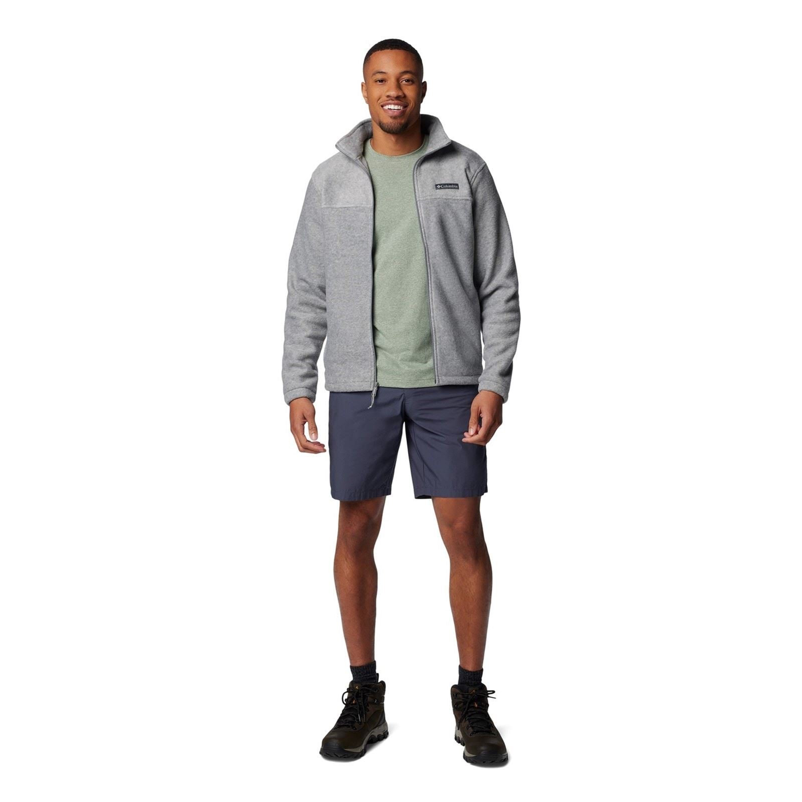 Columbia Washed Out Cotton Men's Blue Knee-Length Shorts