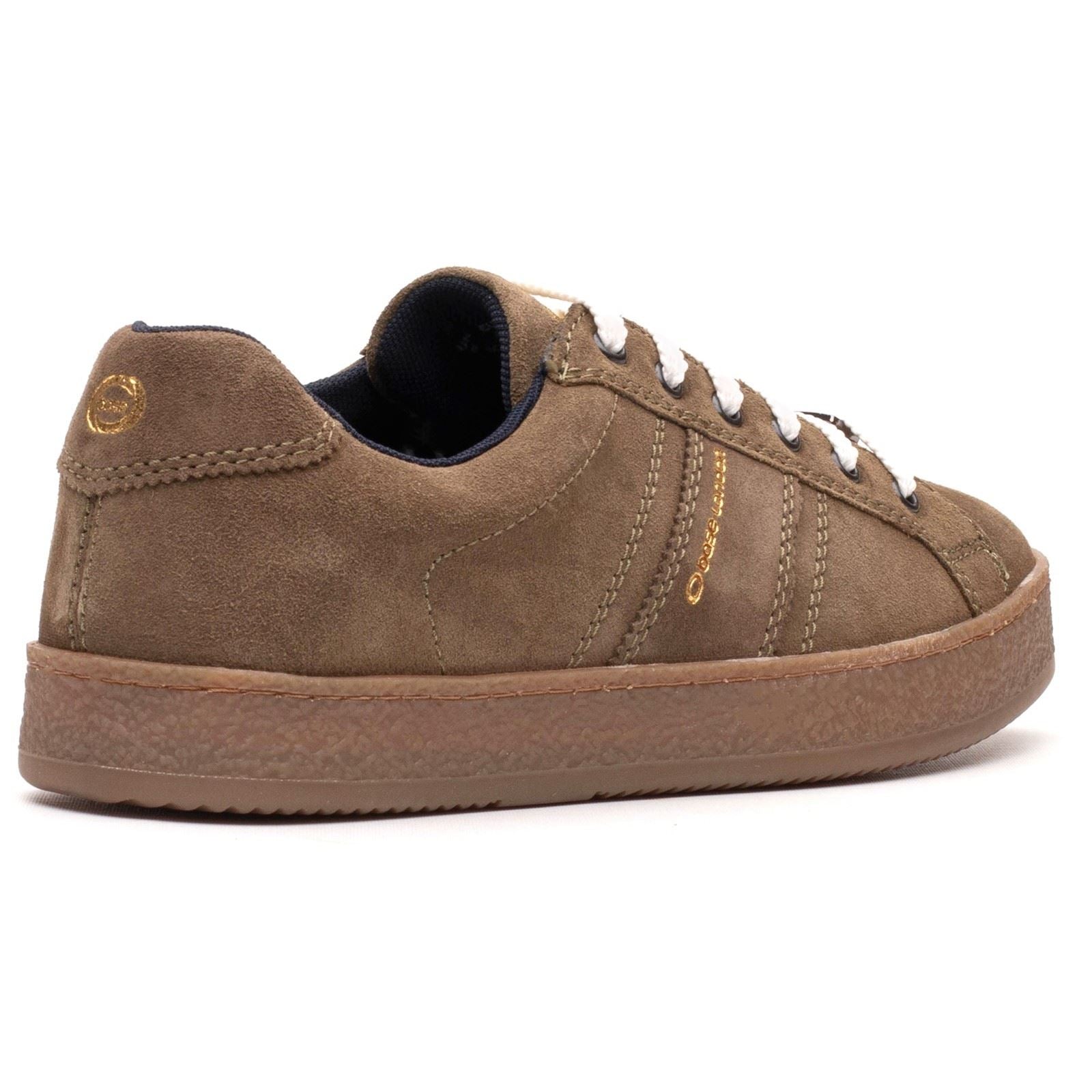 Base London Hopper Leather Men's Moss Trainers