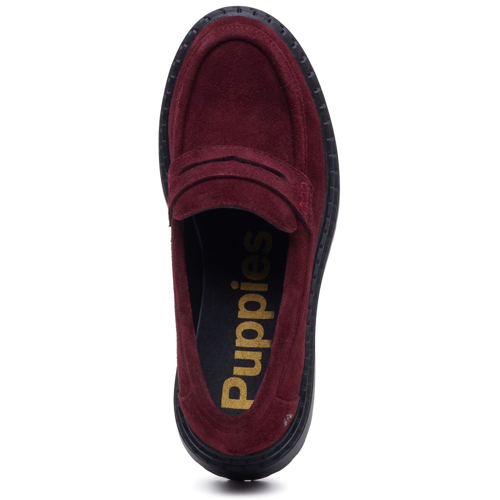Hush Puppies Odessa Leather Women's Bordo Loafers