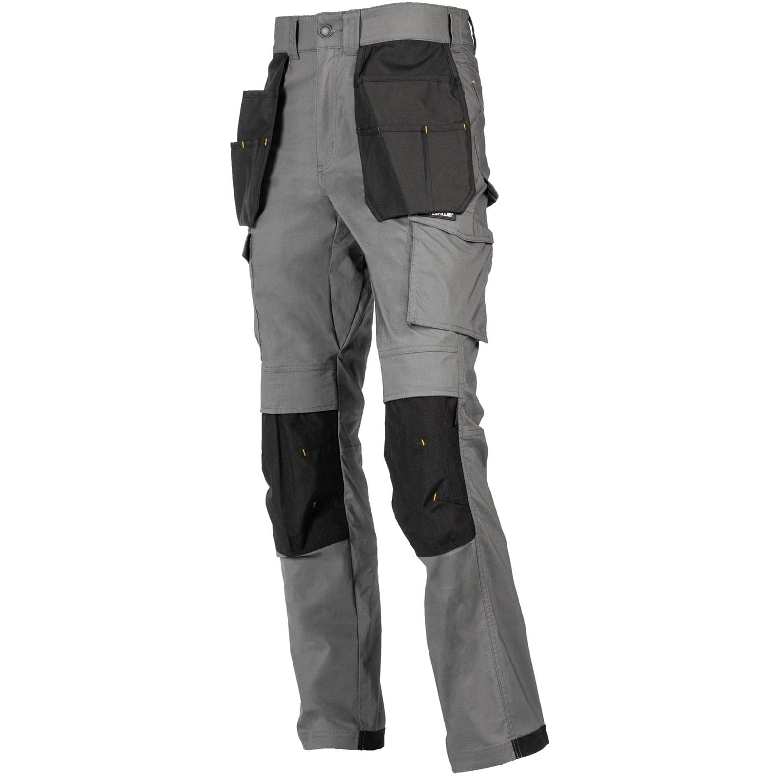 Caterpillar Nexus Holster Stretch Pocket Cotton Men's Grey Outdoor Trousers