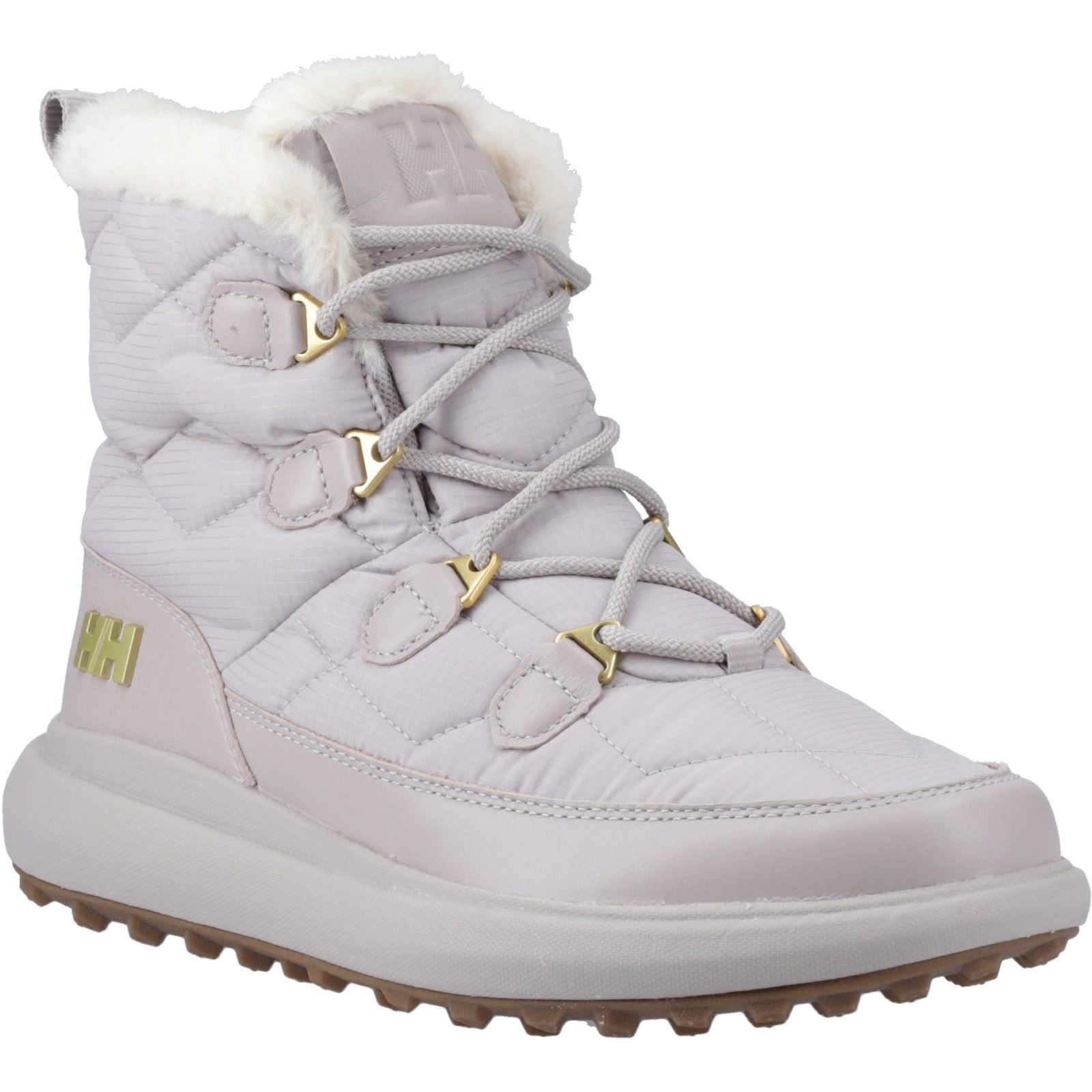 Helly Hansen Sport Willetta 2 Mid Leather Women's Mellow Grey Winter Mid Calf Boots