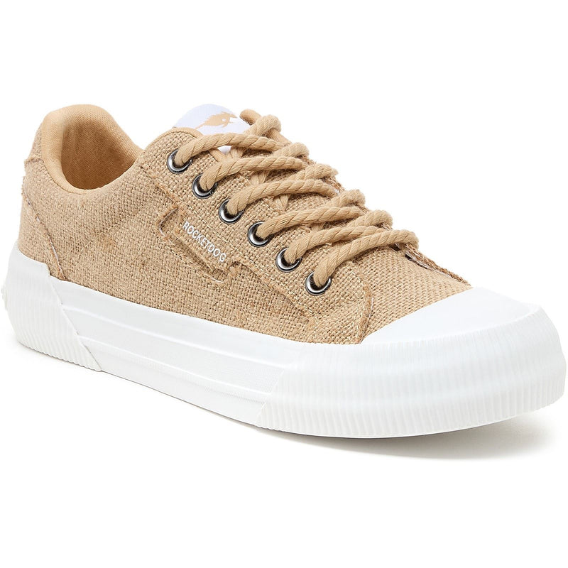 Rocket Dog Cheery Heidi Cotton Women's Dark Natural Trainers