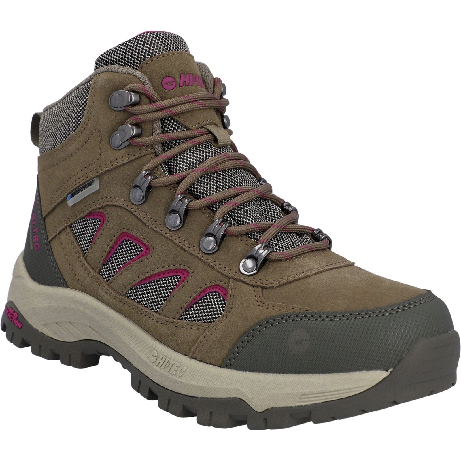 Hi-Tec Bandera Expedition Leather Women's OLIVE Hiking Boots