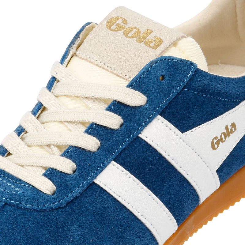 Gola Elan Suede Women's Marine Blue/White Trainers