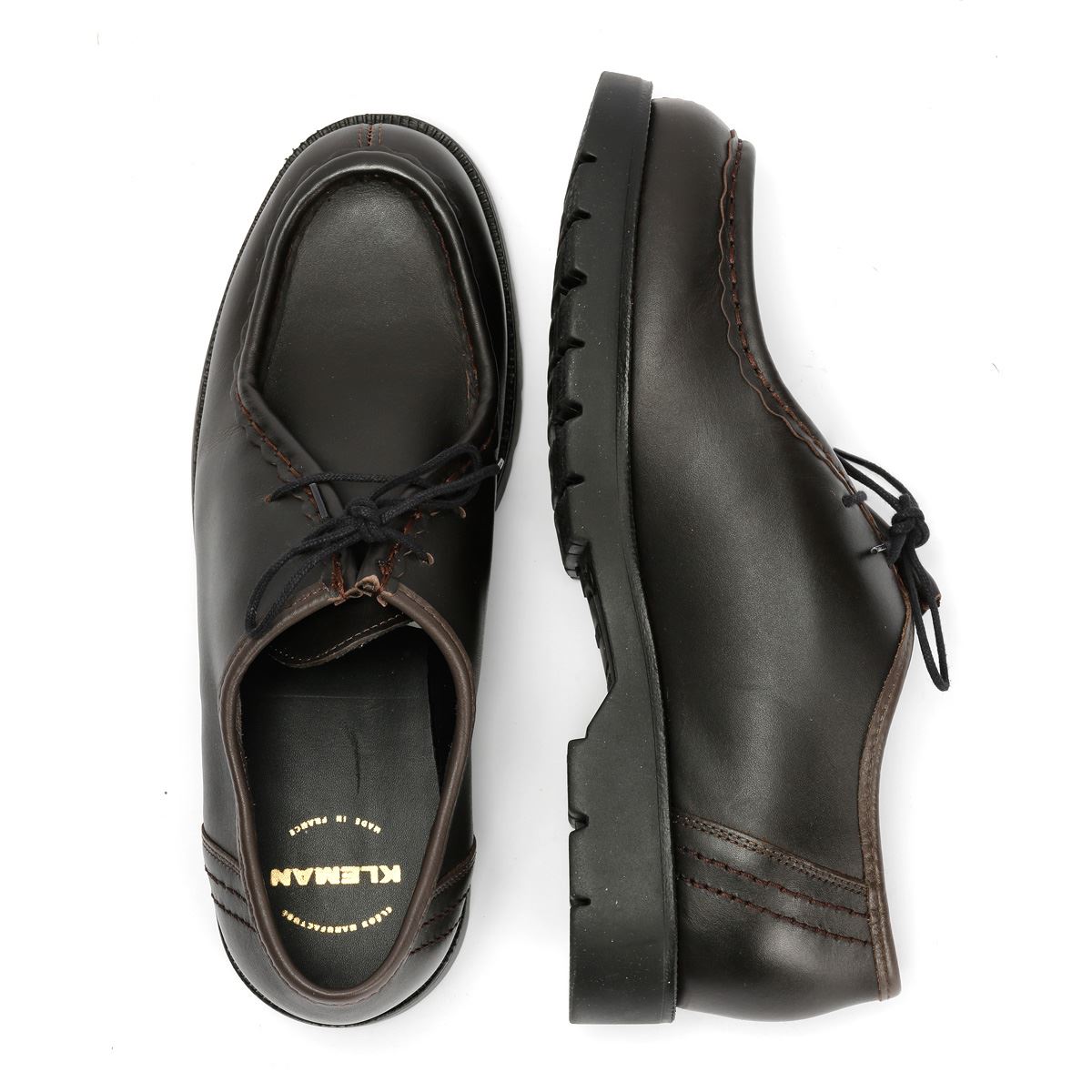 Kleman Padror Leather Men's Marron/Noir Shoes