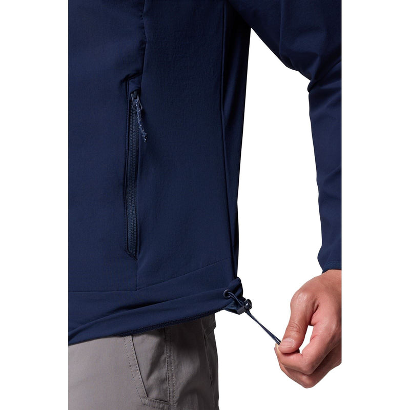Columbia Heather Canyon II Jacket Men's Blue Softshell Jacket