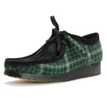 Clarks Originals Wallabee Harris Tweed Men's Green Boots