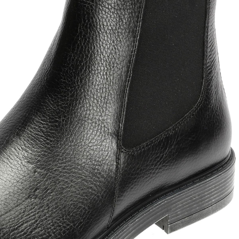 Geox Henreys Leather Men's Black Boots