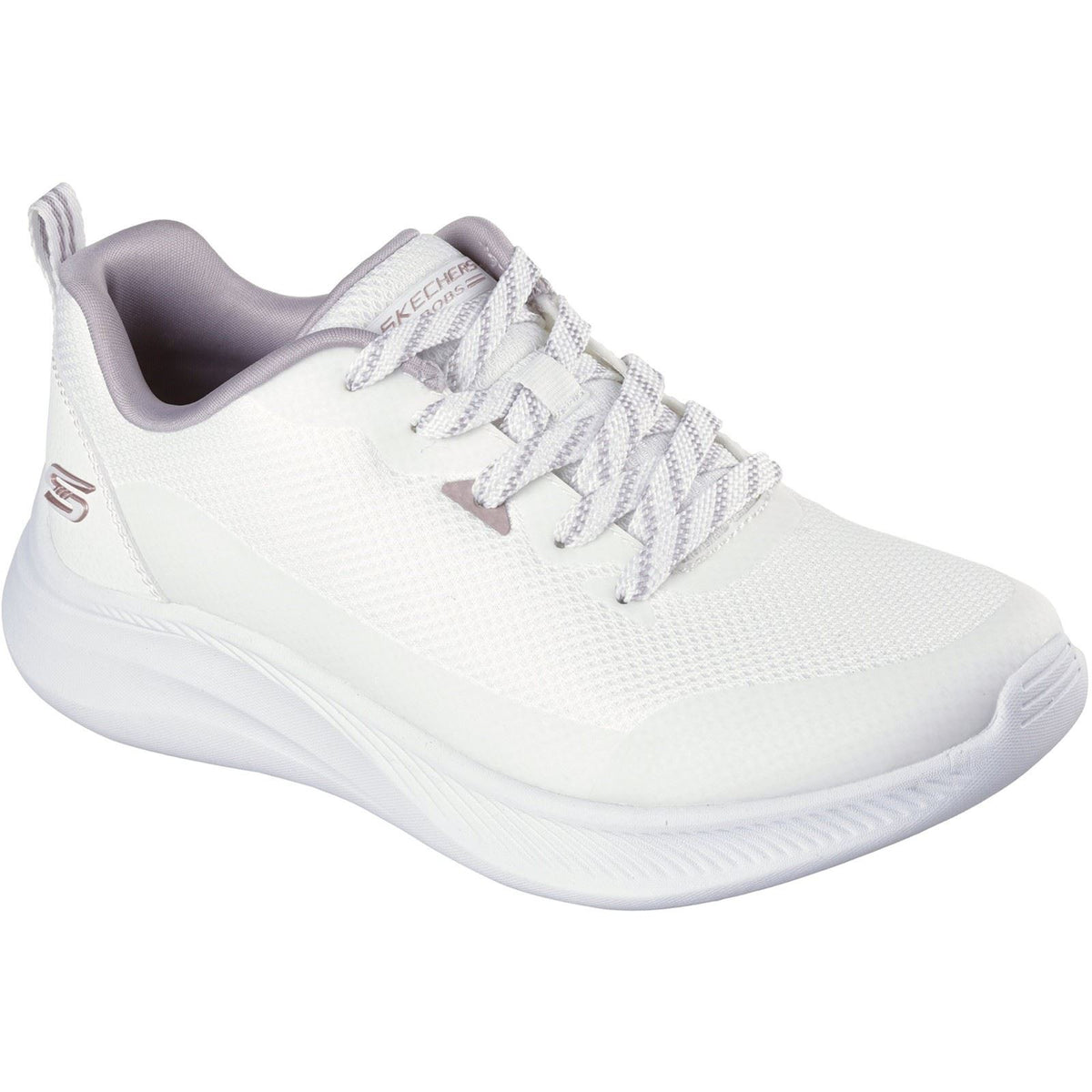 Skechers BOBS Moda Flex Textile Women's White Trainers