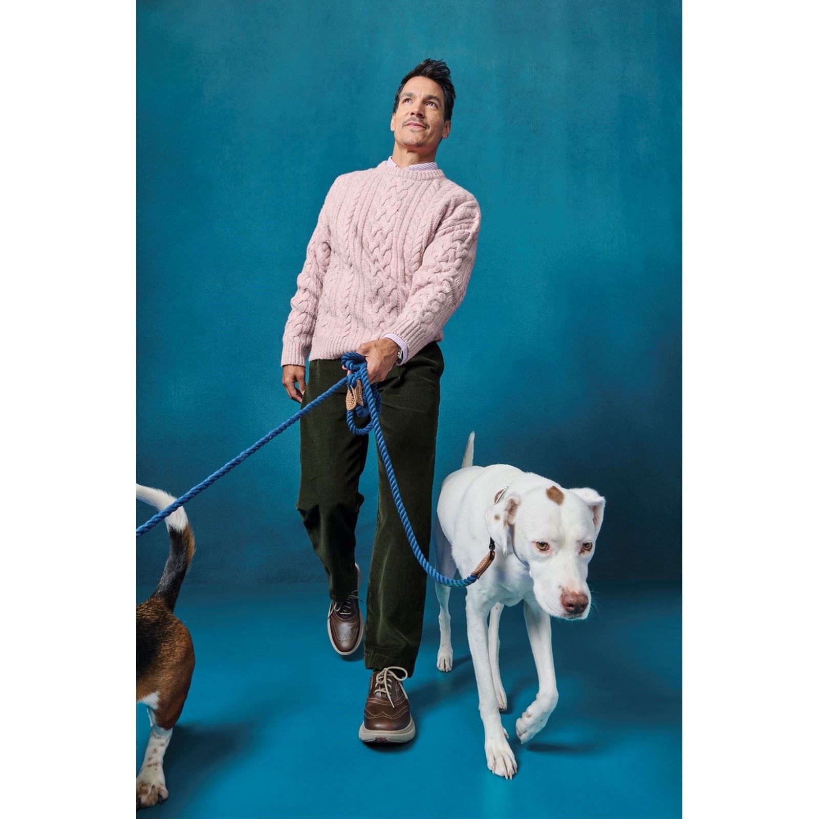 Hush Puppies Excel Leather Men's Fossil Lace-Up Shoes