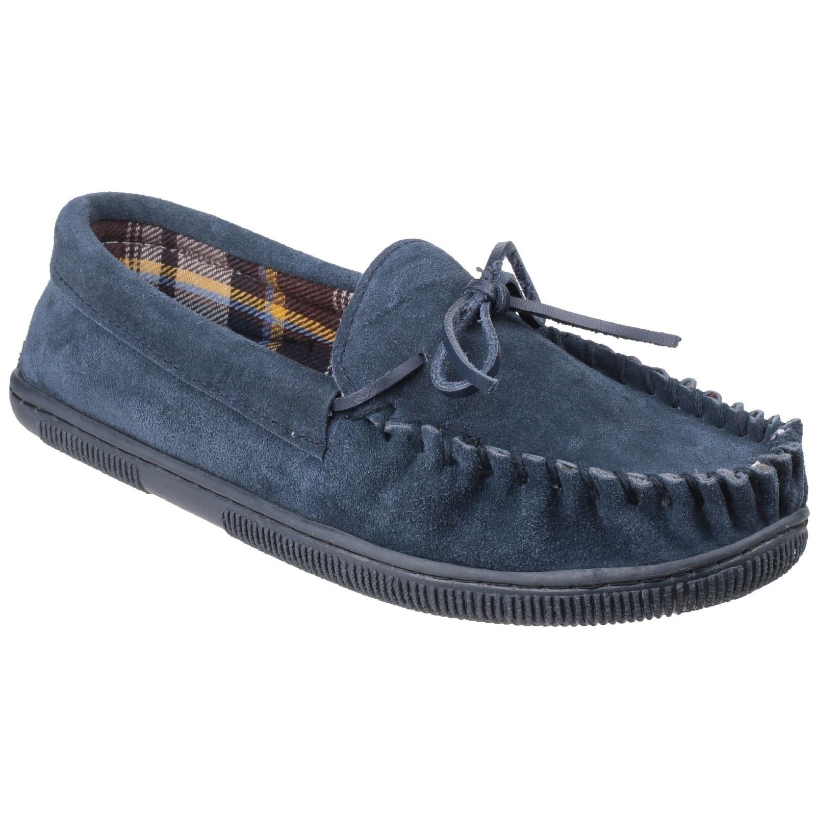 Cotswold Alberta Suede Men's Navy Slippers