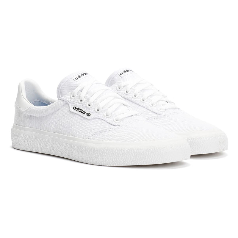 Adidas 3MC Canvas White Trainers