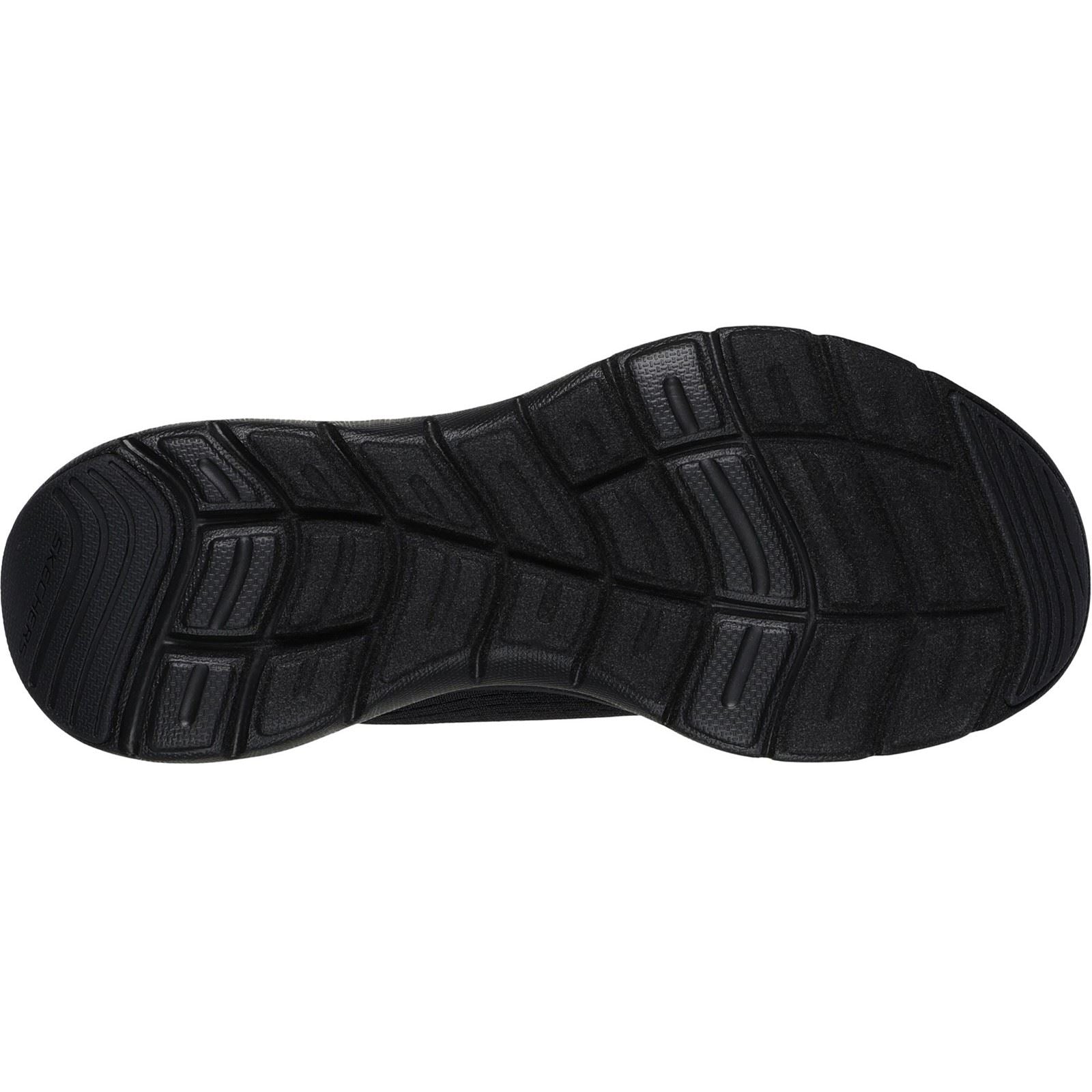 Skechers Flex Appeal 5.0 Textile Women's Black Trainers