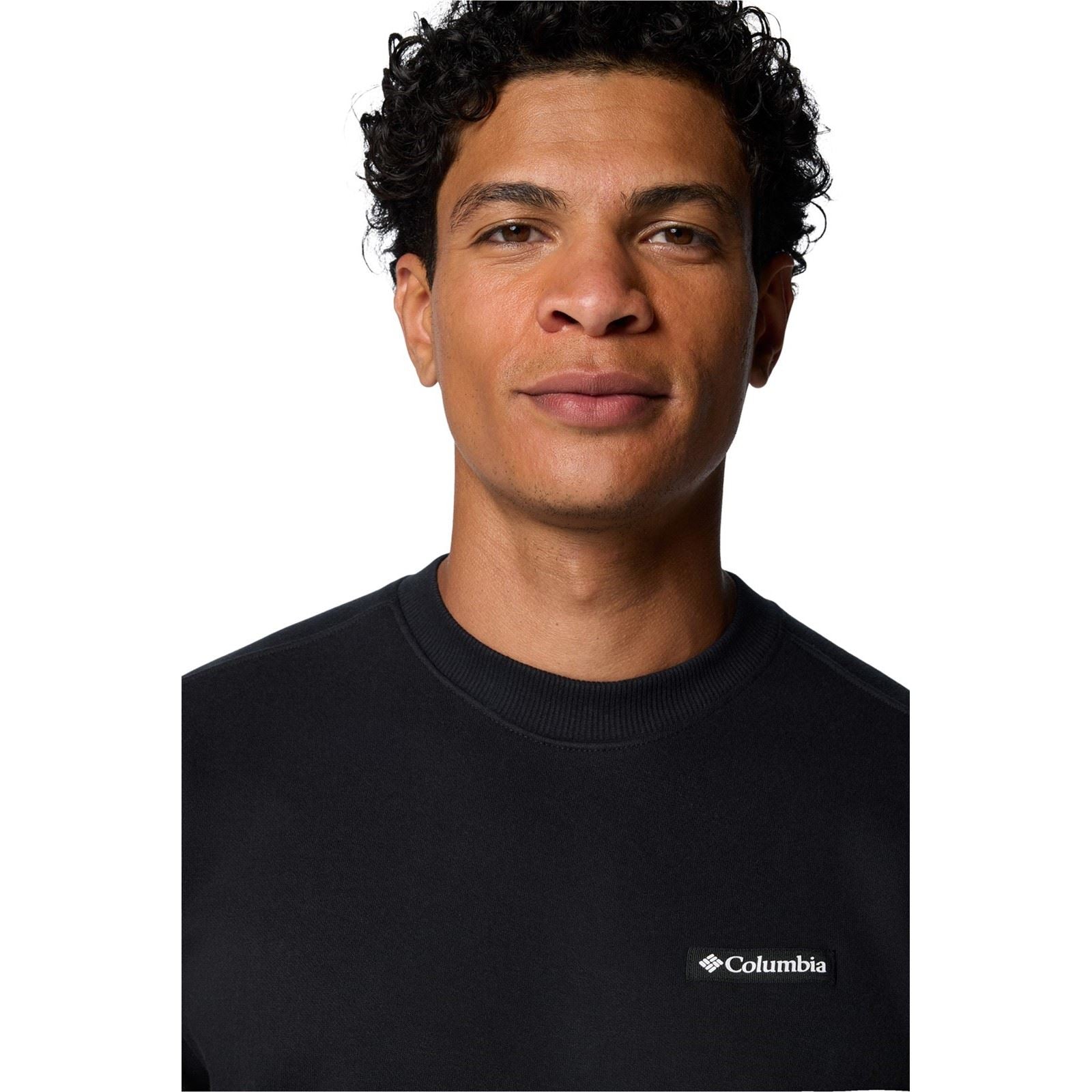 Columbia Meridian Creek Crew Cotton Men's Black Sweatshirt