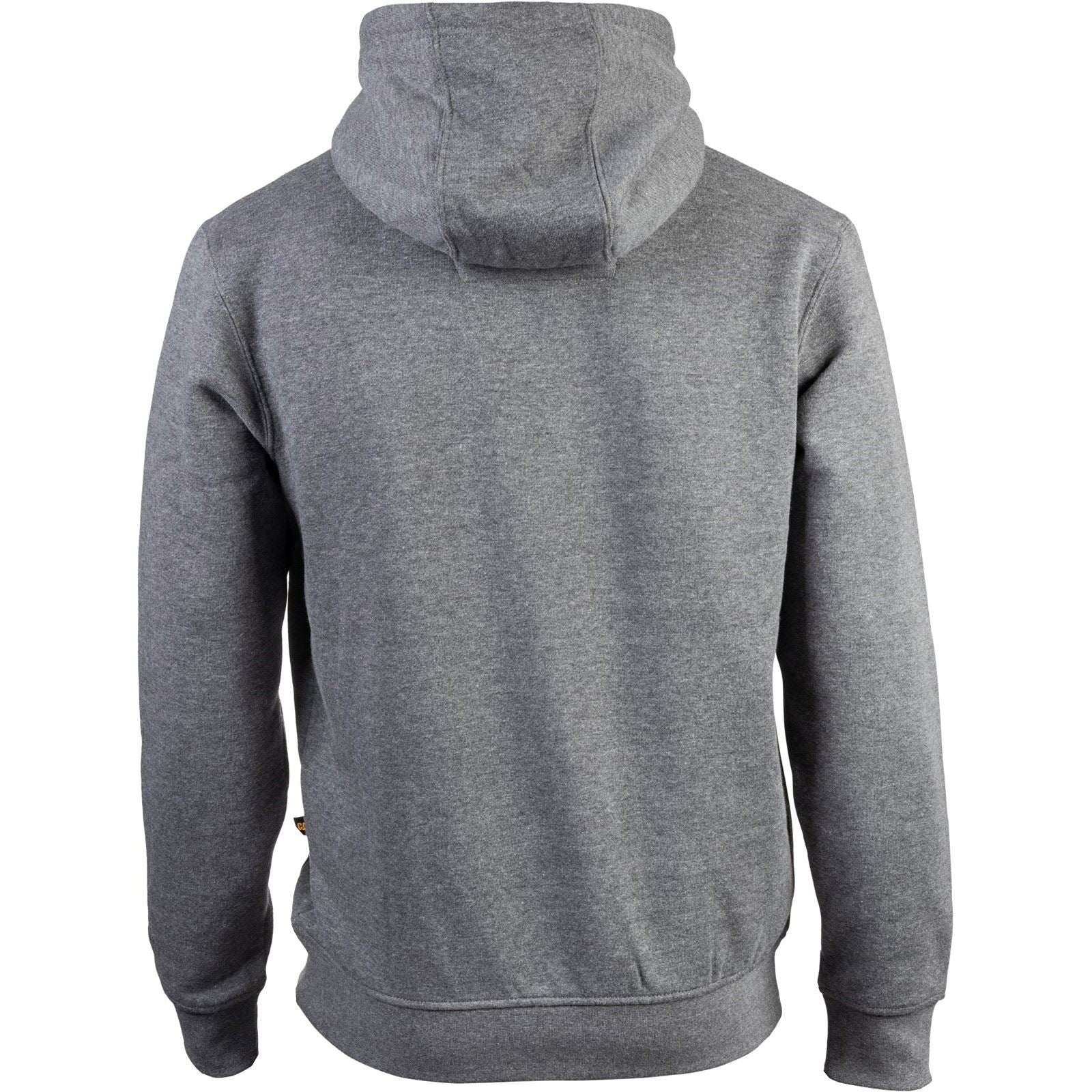 Caterpillar Trademark Cotton Men's Grey Hooded Sweatshirt
