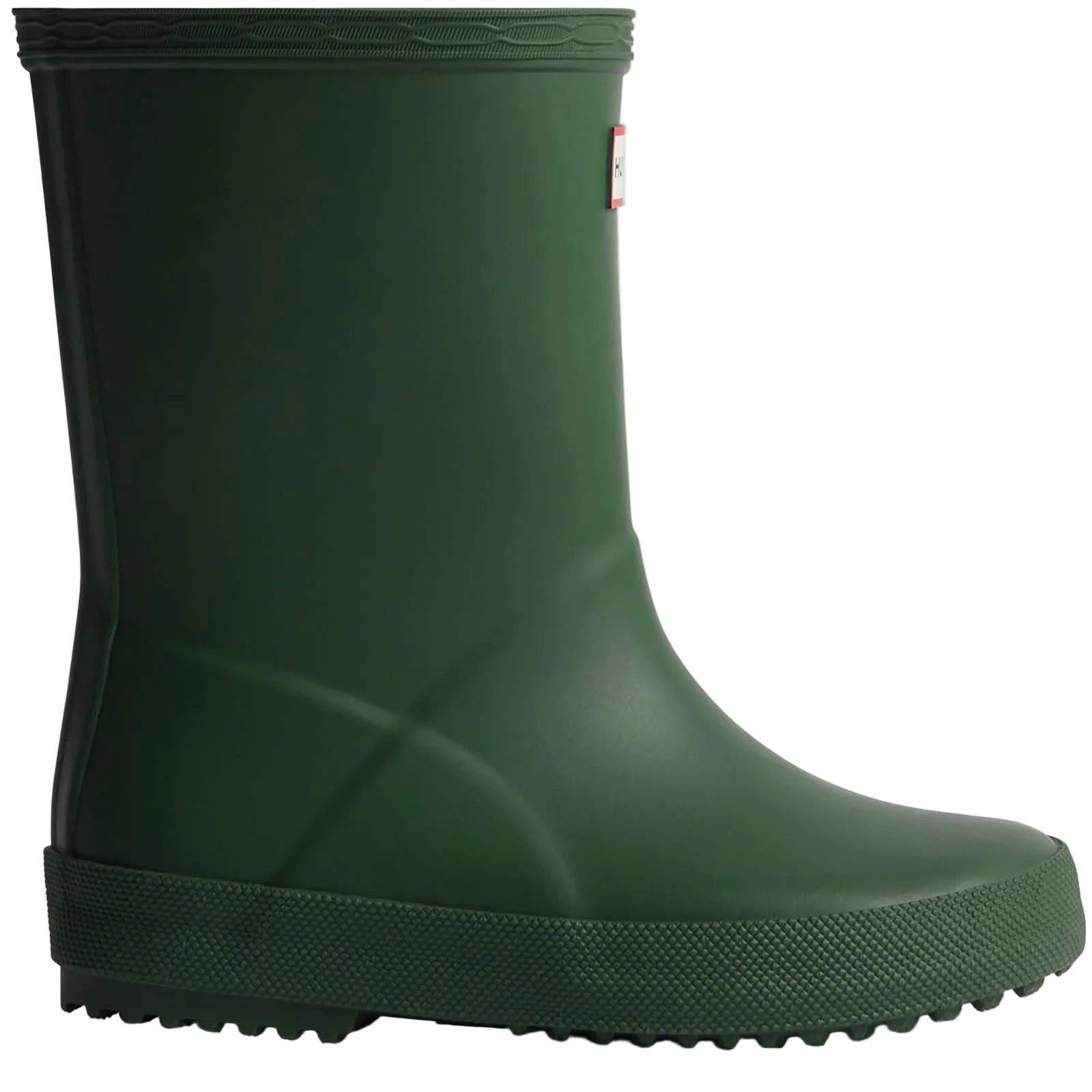 Hunter Kids First (Matte) Rubber Kid's Green Standard Wellington Boots